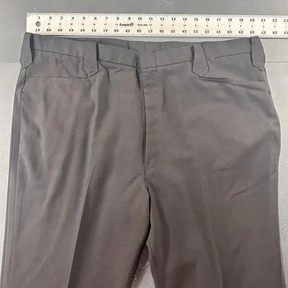 VTG Pagano West Tuxedo Pant Mens 40 Black Striped Wool Blend 41" Waist NWT USA - Picture 6 of 8